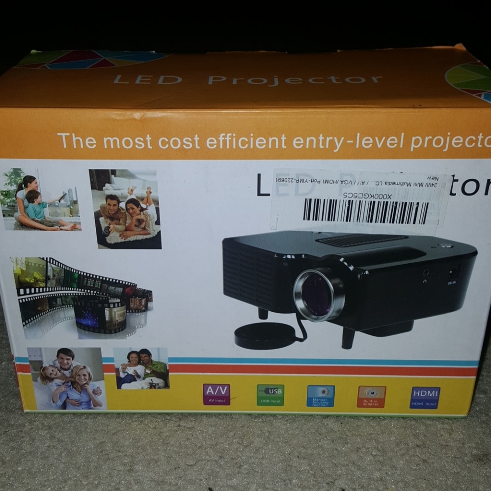 LED Mini projector